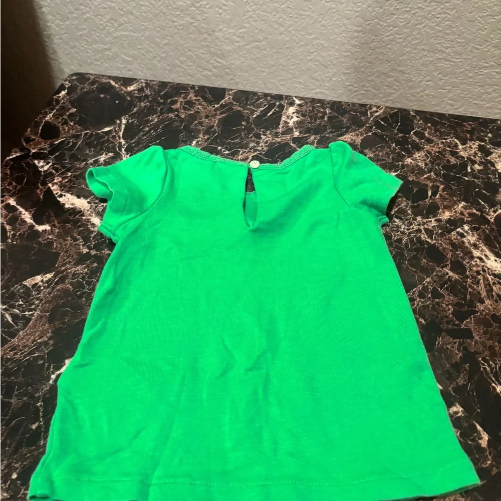 Green and Blue Striped‎ Ralph Lauren Dress and top